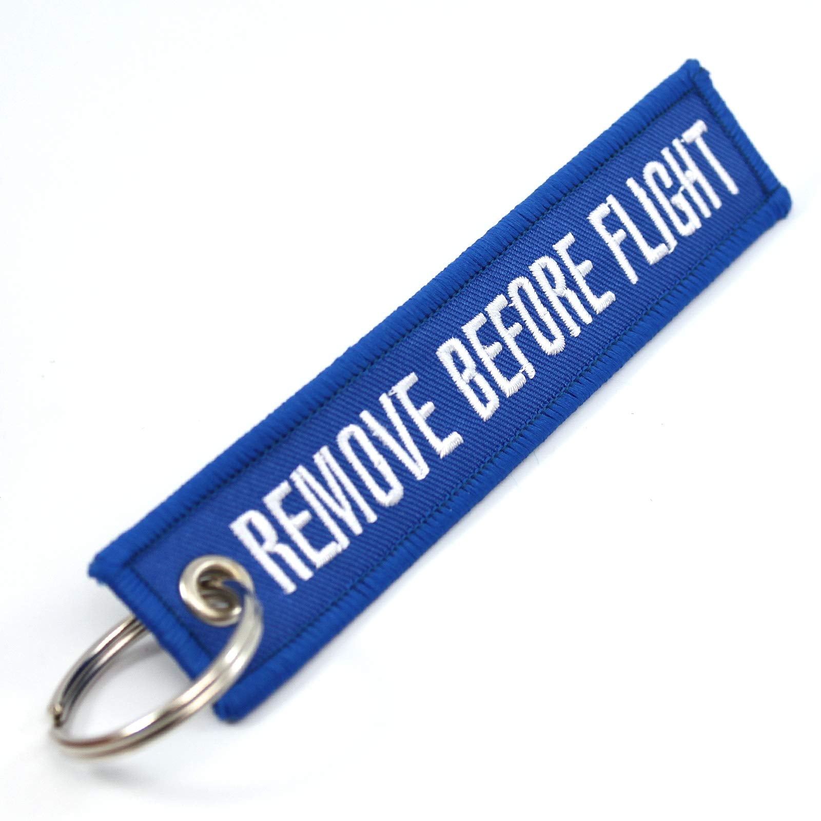Remove Before Flight Keychain